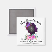 女は読危険な生き物だ マグネット (正面/裏面)