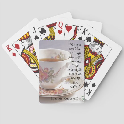 女は….. トランプ (裏面)