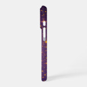 女めい想と星空 iPhoneケース (左側面)