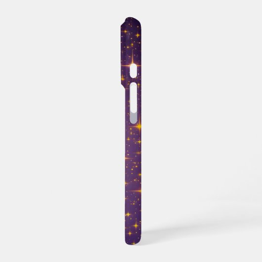 女めい想と星空 iPhoneケース (左側面)