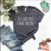 女もし性のTシャツを焼いてあげるのが好き Tシャツ