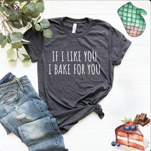 女もし性のTシャツを焼いてあげるのが好き Tシャツ