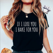 女もし性のTシャツを焼いてあげるのが好き Tシャツ