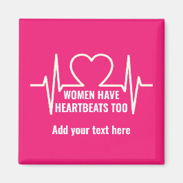 女も心拍がある マグネット