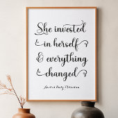 女やる気を起こさせる性引用文ガールパワー ポスター