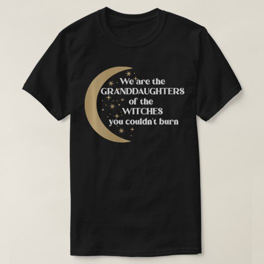 女よ魔女よ孫娘 Tシャツ (デザイン正面)