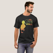 女をアヒルで黒くすることはできない Tシャツ (正面フル)