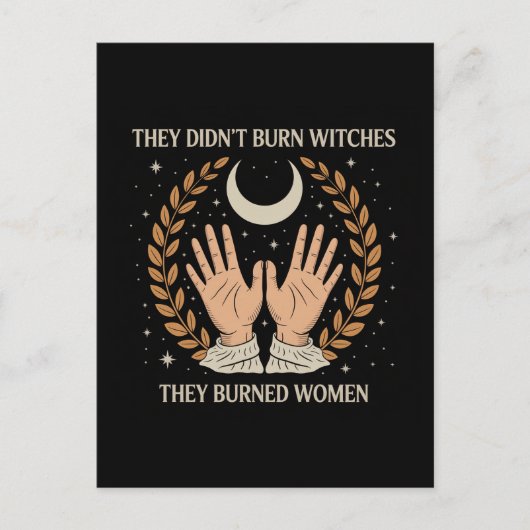 女を焼いた魔女は焼かなかった ポストカード (正面)