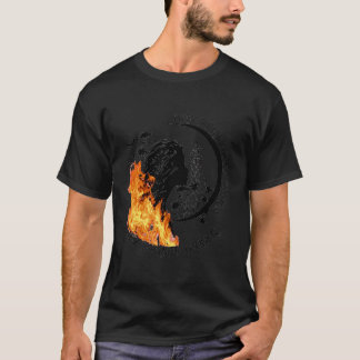 女を焼いた魔女は焼かなかった Tシャツ