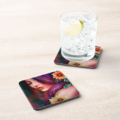 女アート性 コースター (右側)