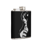 女アート性 フラスク (右)