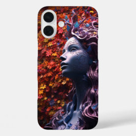 女アート性 iPhone 16 PLUSケース