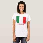 女イタリアンの子 Tシャツ (正面フル)