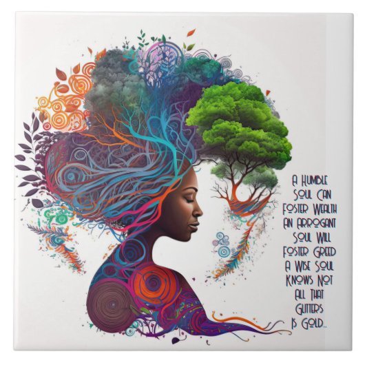 女インスパイアグリッターと金ゴールドセラミックタイル タイル (正面)