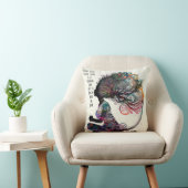 女インスパイアスピリチュアル宝石 クッション (椅子)