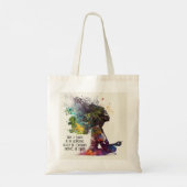 女インスパイア抱きトートバッグ トートバッグ (裏面)