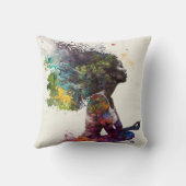 女インスパイア抱装飾用クッション クッション (裏面)