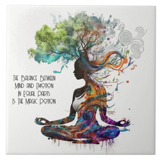 女インスパイア魔法ポーション瓦 タイル (正面)