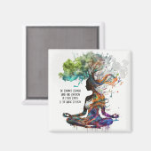 女インスパイア魔法保護磁石 マグネット (正面/裏面)