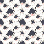 女エレガントの子のためのパステルカラーの学校 フリースブランケット