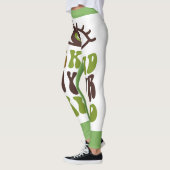 女エレガントスタイルレギンス。 レギンス (左)