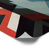 女エレガント性アールデコ ポスター (角)