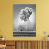 女エレガント性 キャンバスプリント (インサイチュ (リビング))