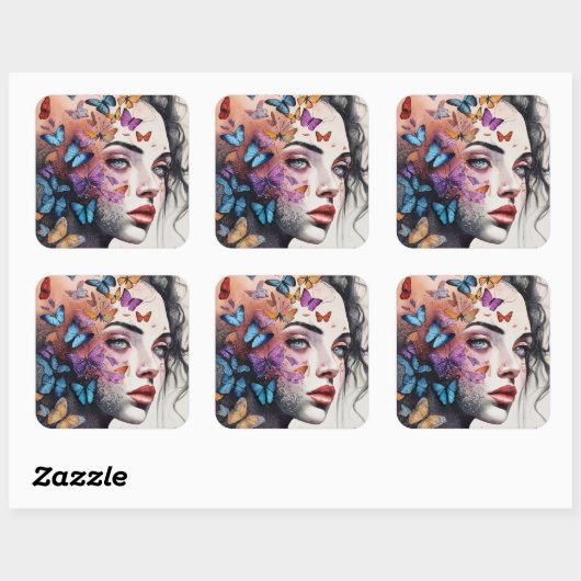 女エレガント性 スクエアシール (シート)