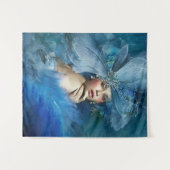 女エレガント性 タペストリー (正面(横))