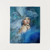 女エレガント性 タペストリー (正面)