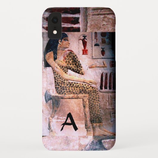 女エレガント性,ファッションとアンティークエジプトの美しい Case-Mate iPhoneケース (裏面)