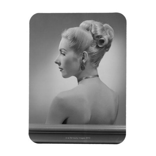 女エレガント性 マグネット (縦)