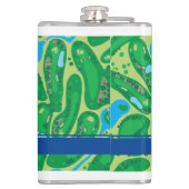 女カスタマイズ性「バーディジュース」ボトル フラスク (裏面)