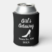 女カスタムの子の帰りの週末の旅行飲料ホルダー 缶クーラー (缶裏面)