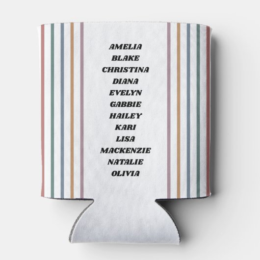 女カスタムの子の旅Girls Trip 缶クーラー (裏面)