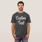 女カスタムパーソナライズされた性の男性のためのクリスマス家族 Tシャツ (正面フル)