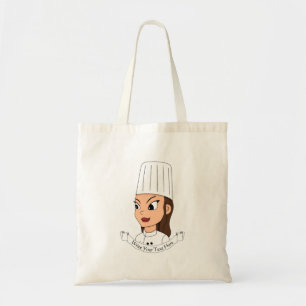 女カスタム子シェフ トートバッグ