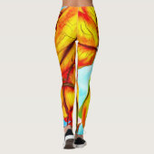 女カスタム性レギンス「紅葉」 レギンス (裏面)