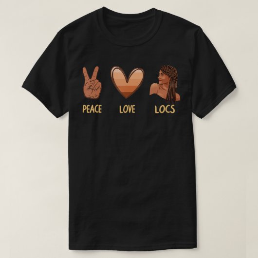 女カッコいい性の女の子のためのLocsメラニンブラックの歴史Dr. Tシャツ (デザイン正面)