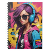 女カッコいい性 ノートブック (正面)