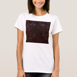 女カラフルのTシャツ Tシャツ