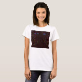 女カラフルのTシャツ Tシャツ (正面フル)