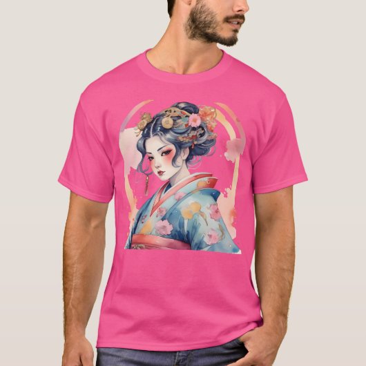 女カラフル将軍 Tシャツ (正面)