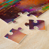 女カラフル性 ジグソーパズル (側面)