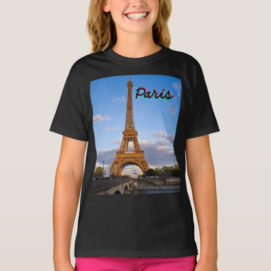 女クールの子 Tシャツ (正面)