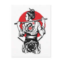 女サムライ竜薔薇 – 日本の武士
