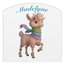 女スタイリッシュの子の部屋のためのピンクリラマ