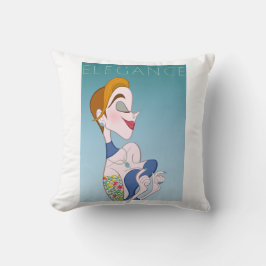 女スタイリッシュエレガント クッション