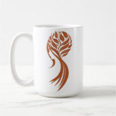 女スタイリッシュクラシック性マグ コーヒーマグカップ (左)