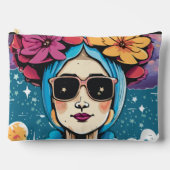 女スタイリッシュ性 アクセサリーポーチ (正面)